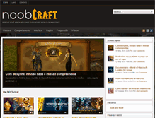 Tablet Screenshot of noobcraft.com.br